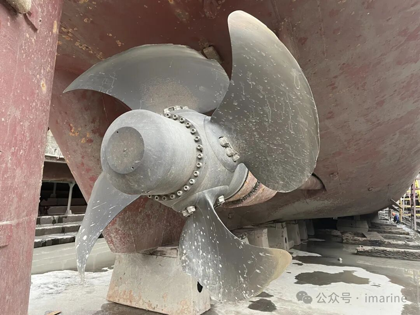 The most challenging part of shipbuilding is working on the propulsion system.